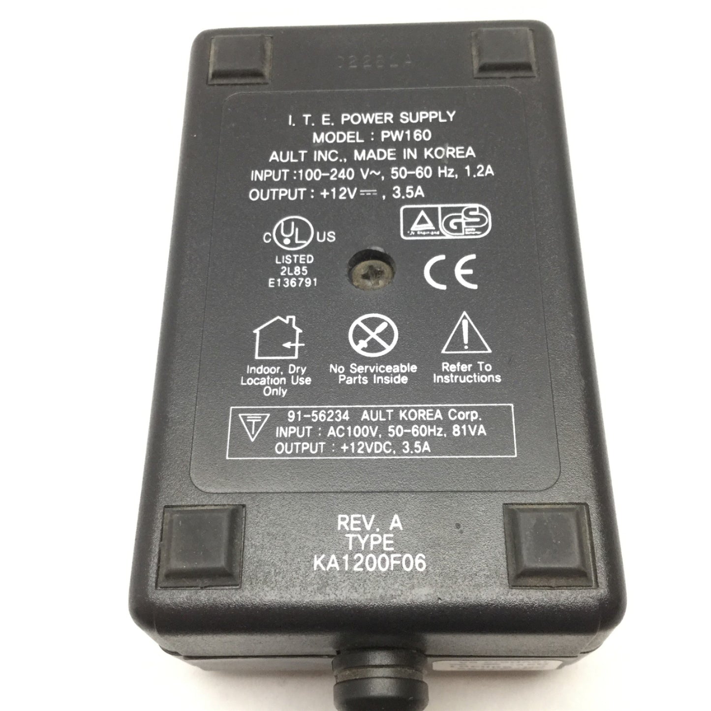 Used Siemens 202503 Nerlite DOAL-25-LED Red Diffuse On-Axis Light, With Power Supply