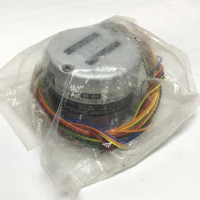 New BEI E25BB-4H-SB-360-ABZ-7406R-LED-SC72 Incremental Optical Encoder 360cycle/rev