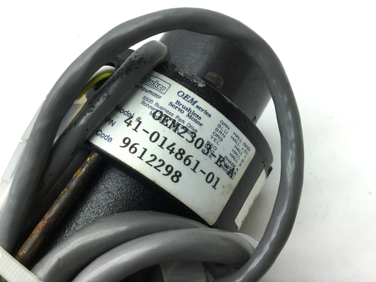Used Parker 801-1327-E Linear Actuator Ball Screw , 50mm Travel, Compumotor Servo