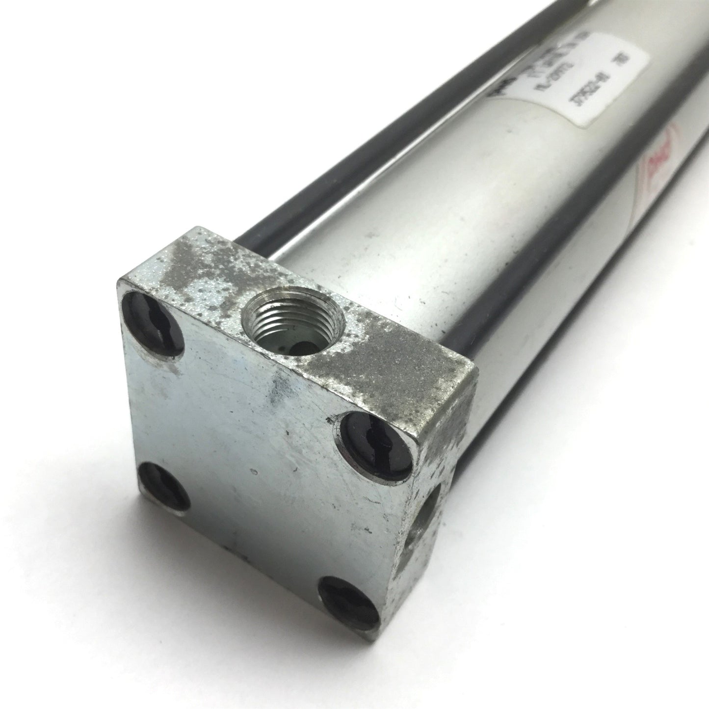 Used PHD ML-29972 Pneumatic Cylinder, Bore: ~1.25", Stroke: 5.5", Ports: 1/8" NPT