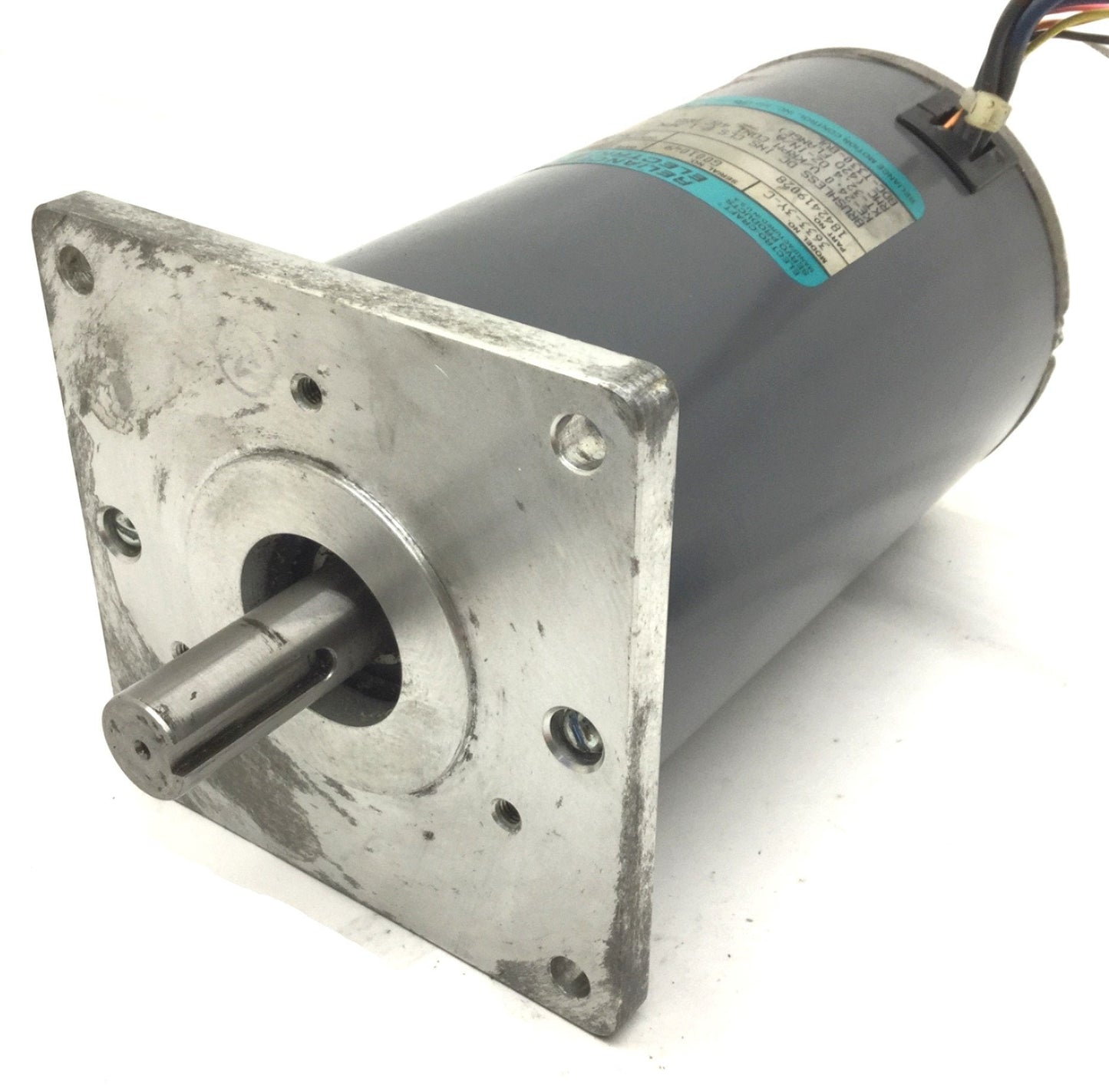 Used Reliance Electric 3633-3Y-C Brushless DC Servo Motor, 24VDC 32.4oz-in Torque