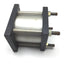 Used Fabco Air UHP-4X2-FF-WR-V Hi-Power Pancake Air Cylinder, Bore: 4", Stroke: 2"