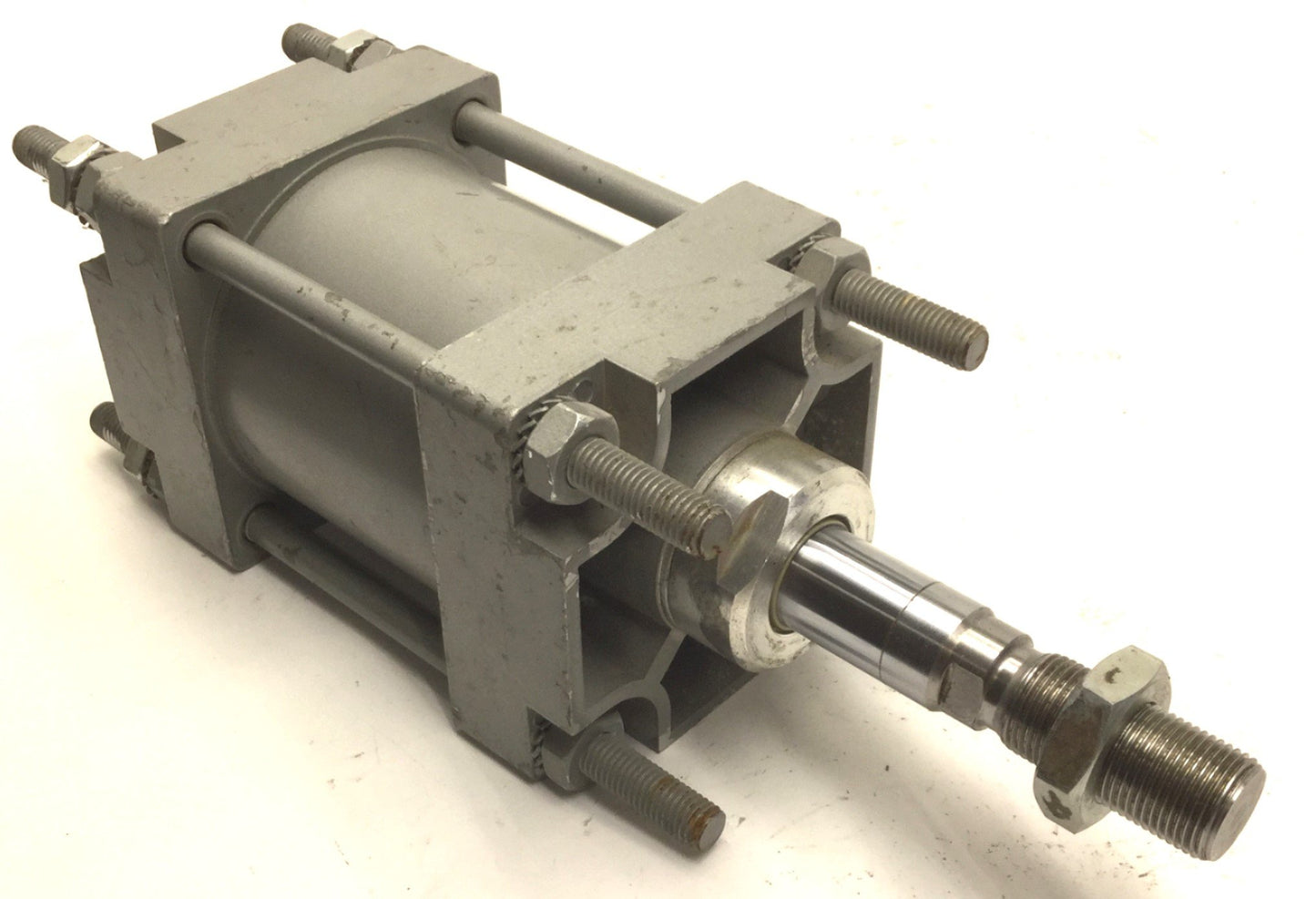 Used PneuMax 1300.80.025.01 Pneumatic Cylinder Bore: 80mm, Stroke: 25mm, Max: 12 Bar