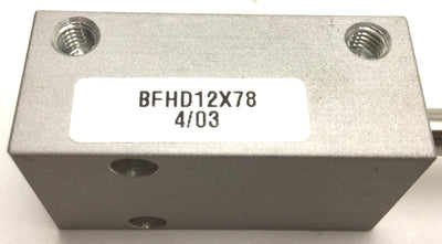 New Compact Air Products BFHD12X78 Dual Action Pneumatic Cylinder, Stroke: 2cm