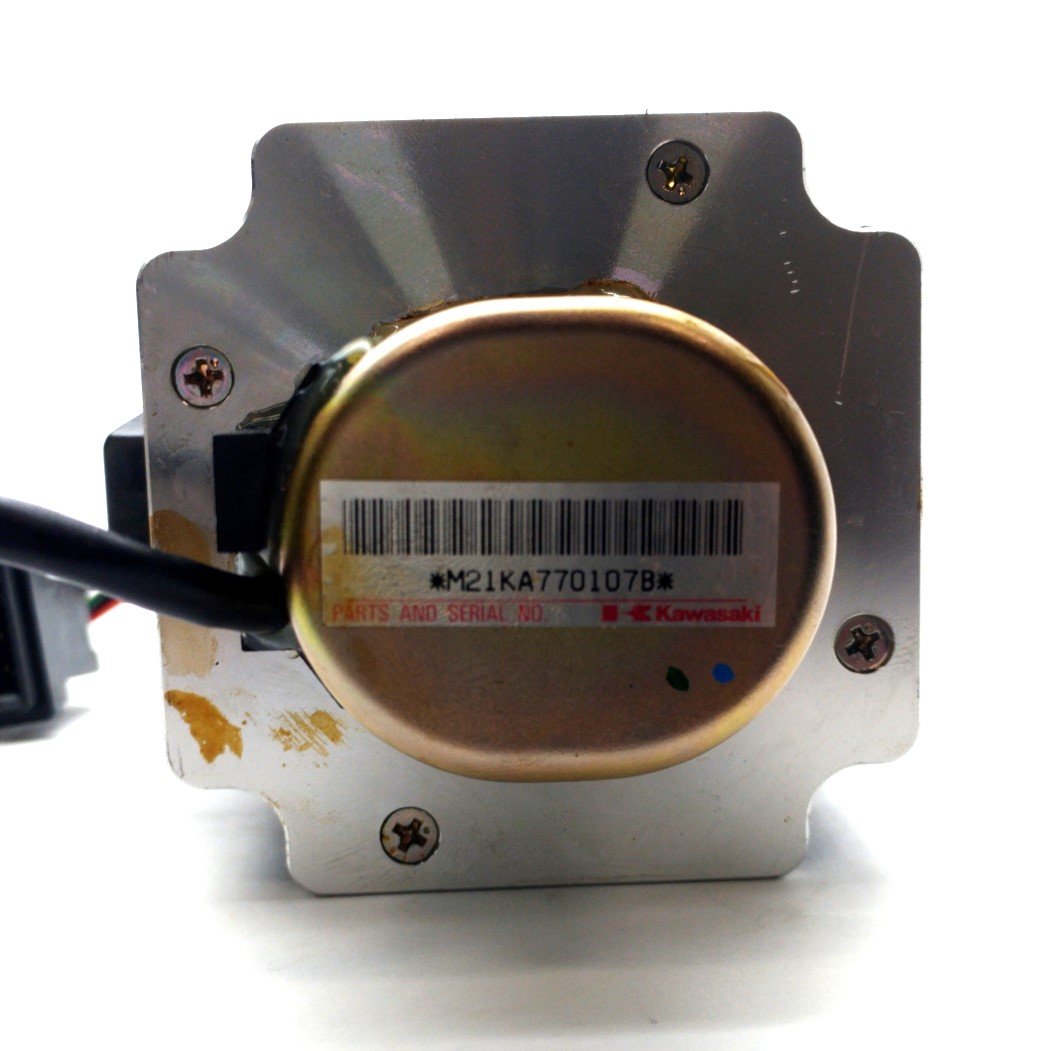 Used SANYO DENKI P50B07040DCXS9 AC Servomotor, Gear Shaft, 400W 200VAC 3A, for A50F