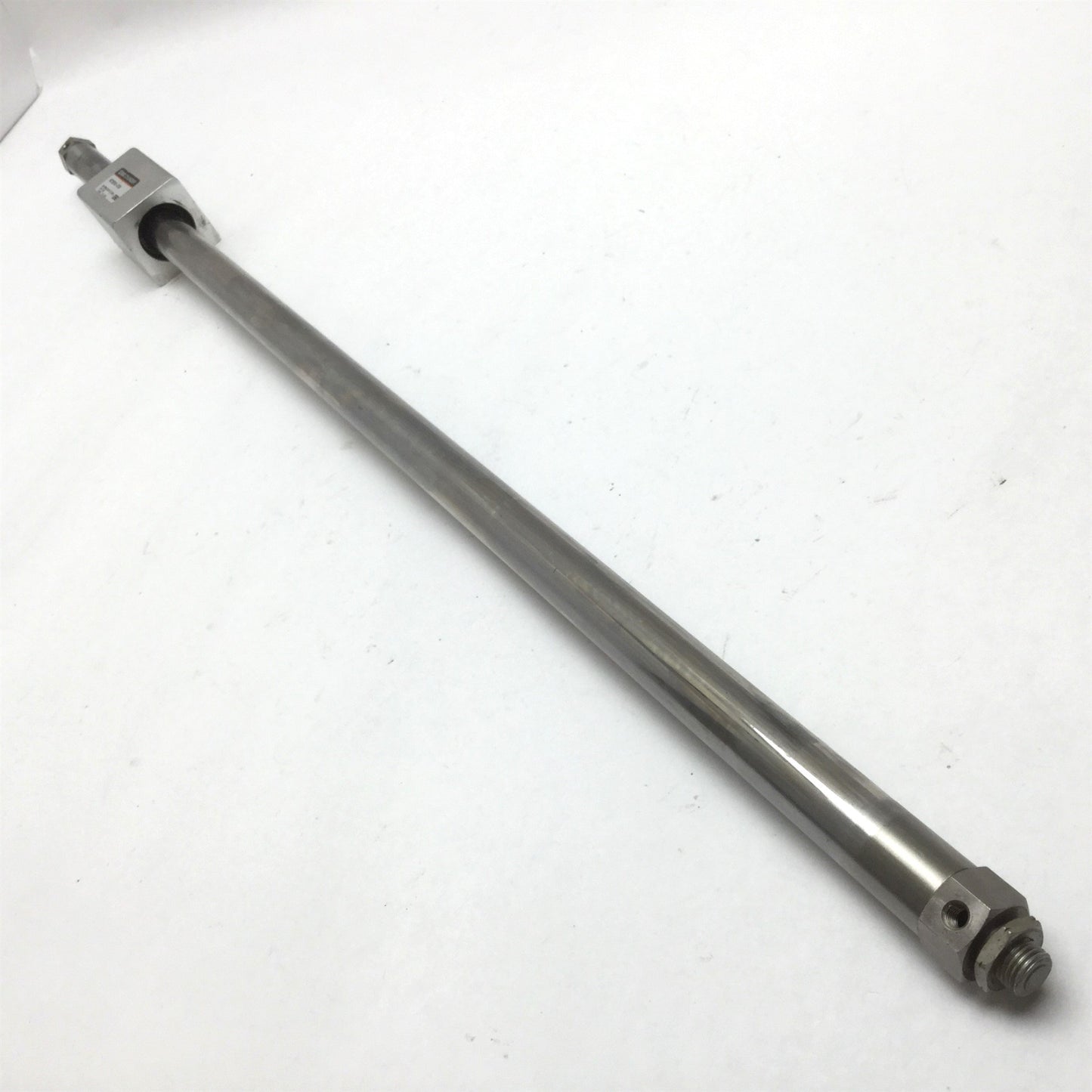 Used SMC NCY2B15H-2100 Rodless Cylinder, Bore: 5/8", Stroke: 21", Pressure: 100psi