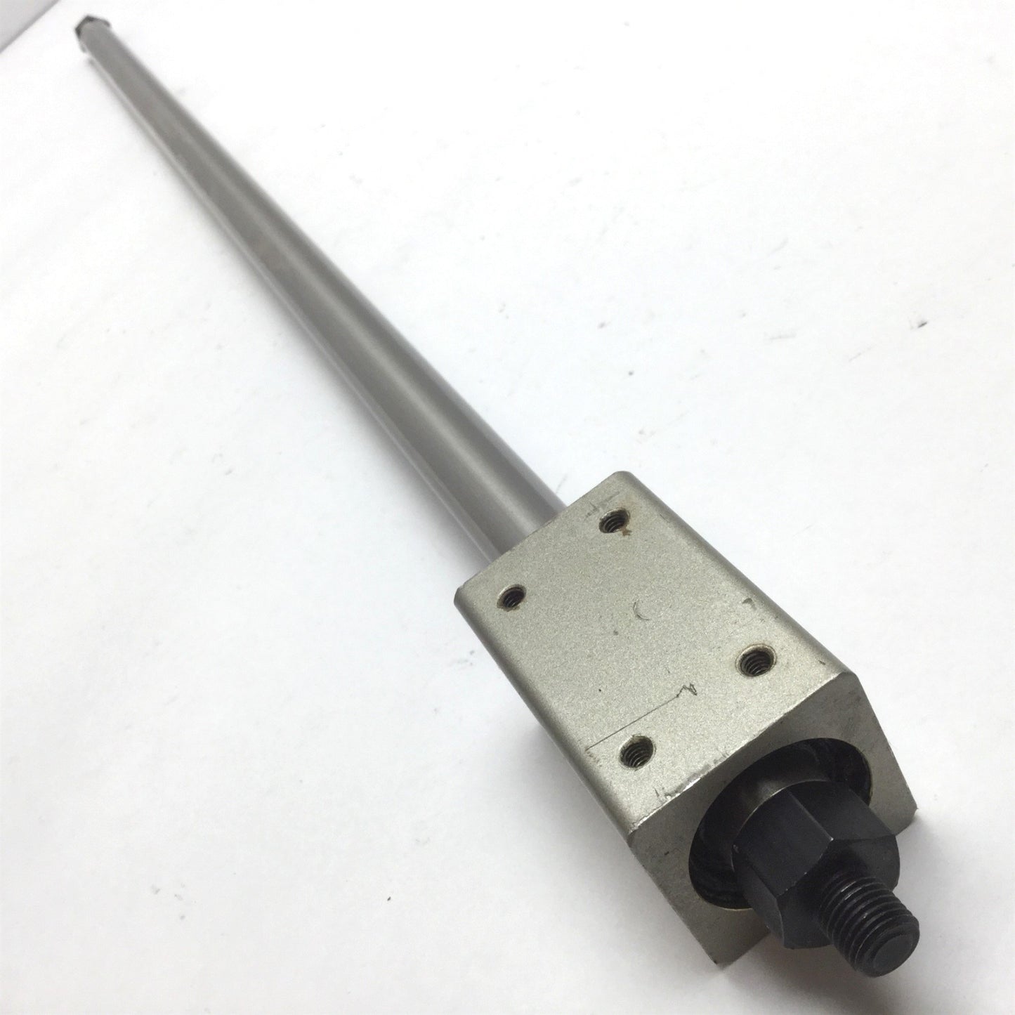 Used SMC NCY1B15H-2100 Rodless Cylinder, Bore: 5/8", Stroke: 21", Pressure: 100psi