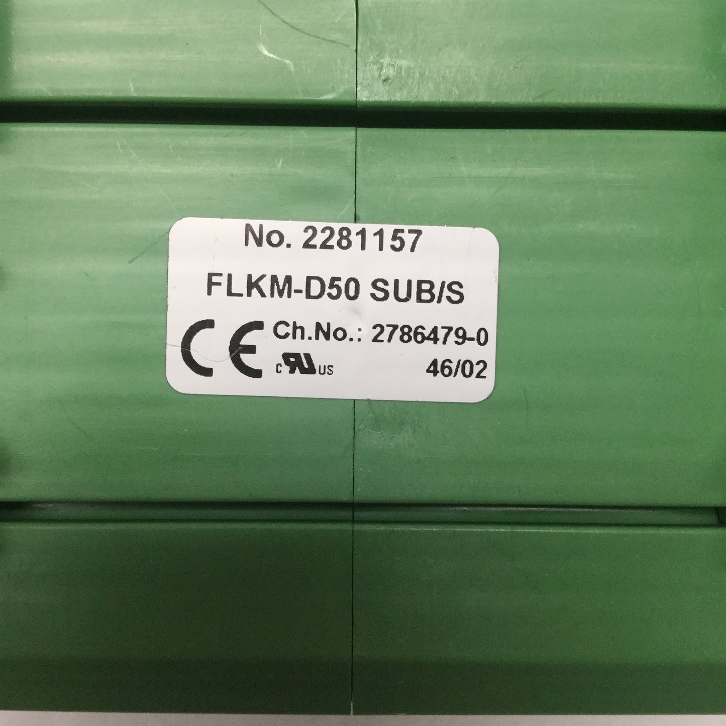 Used Phoenix Contact FLKM-D50 SUB/S Varioface Breakout Terminal Interface Module