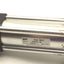 Used Schrader Bellows Econo Ram II FW2B102101 4.5 Air Cylinder, NEMA 23, W/Plate