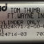 Used PHD Tom Thumb SED24X71/2-GO-H4-Q1 Pneumatic Cylinder, 7.5" Stroke, 1/8" NPT