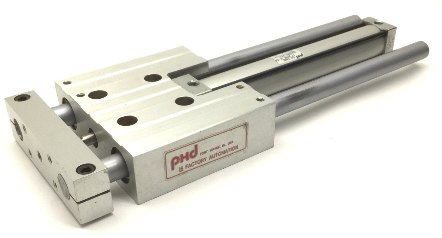 Used PHD Tom Thumb SED24X71/2-GO-H4-Q1 Pneumatic Cylinder, 7.5" Stroke, 1/8" NPT