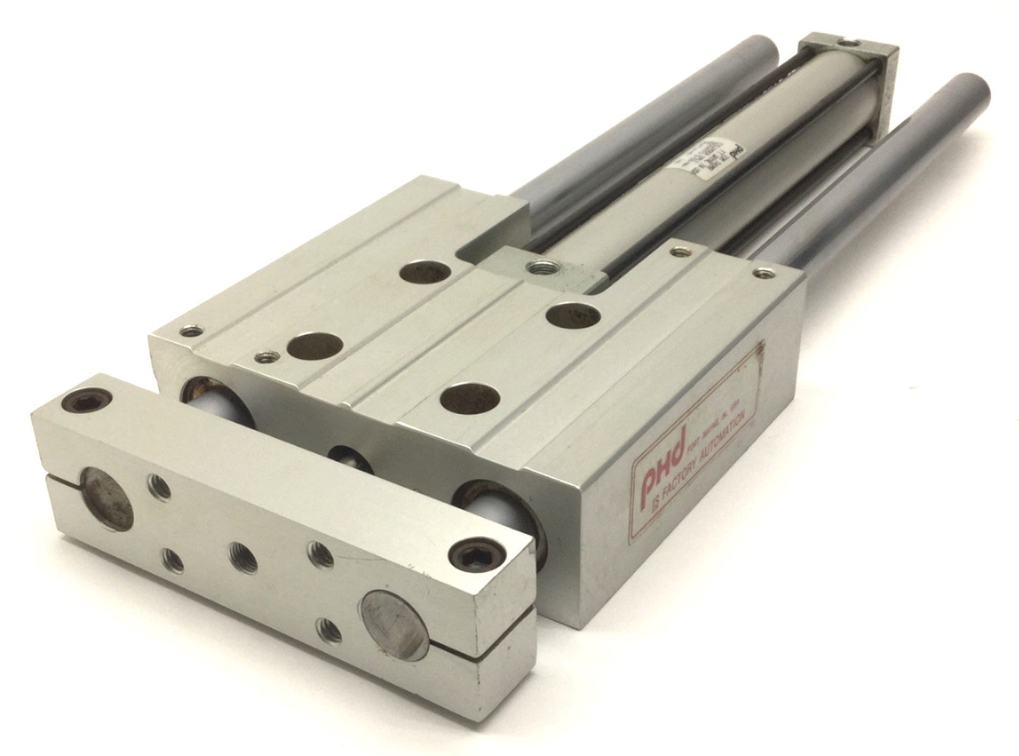 Used PHD Tom Thumb SED24X71/2-GO-H4-Q1 Pneumatic Cylinder, 7.5" Stroke, 1/8" NPT