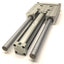 Used PHD Tom Thumb SED24X71/2-GO-H4-Q1 Pneumatic Cylinder, 7.5" Stroke, 1/8" NPT