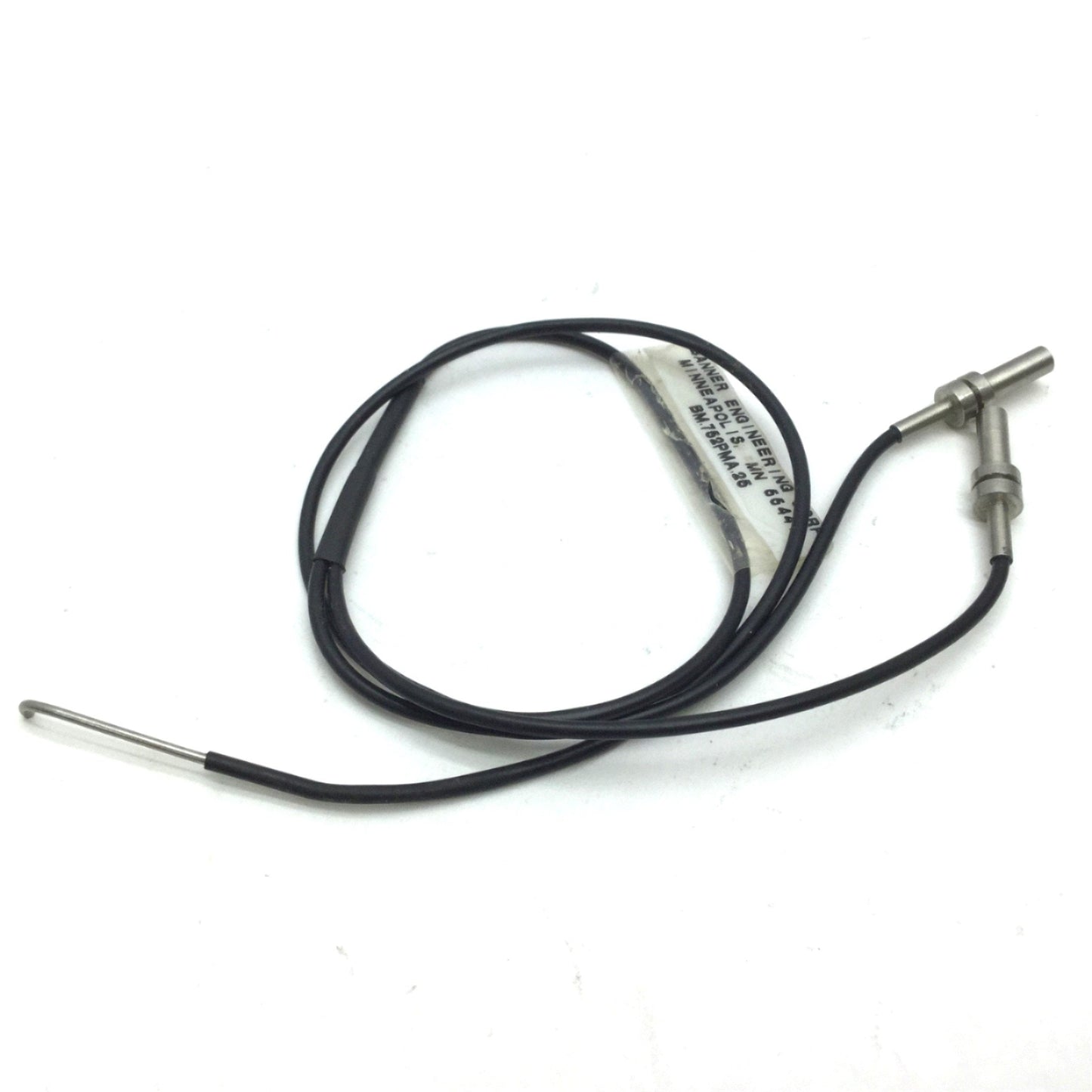 Used Banner BM.752PMA.25 Bifurcated Fiber Optic Cable Right Angle Probe, In: 4.6mm