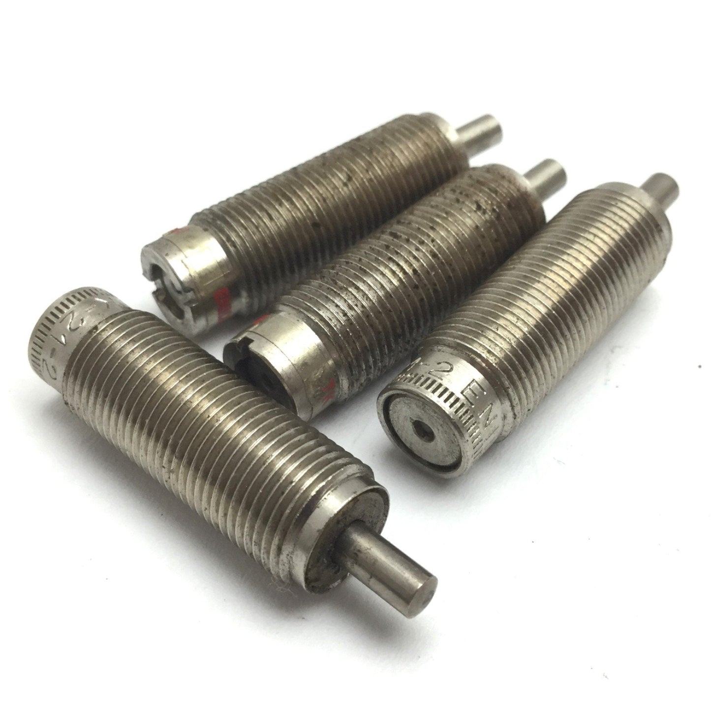 Used Lot of 4 Enidine TK21-2 Shock Absorber, Stroke: 1/4", Barrel Thread: 3/8-32