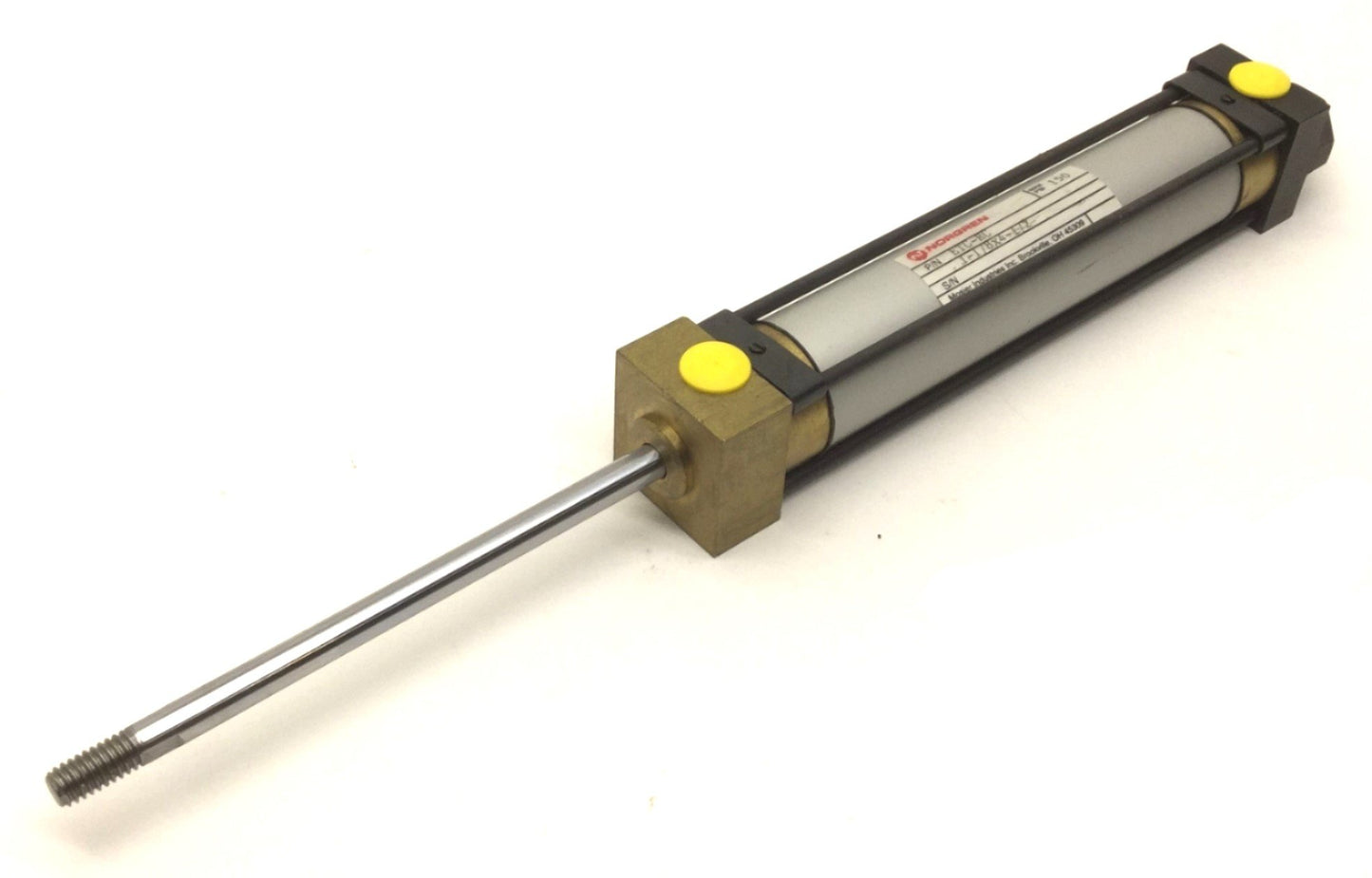 Used Norgren ETC-RC-1-1-/8X4-1/2 Pneumatic Cylinder, Stroke 4.5", Bore: 1.125"