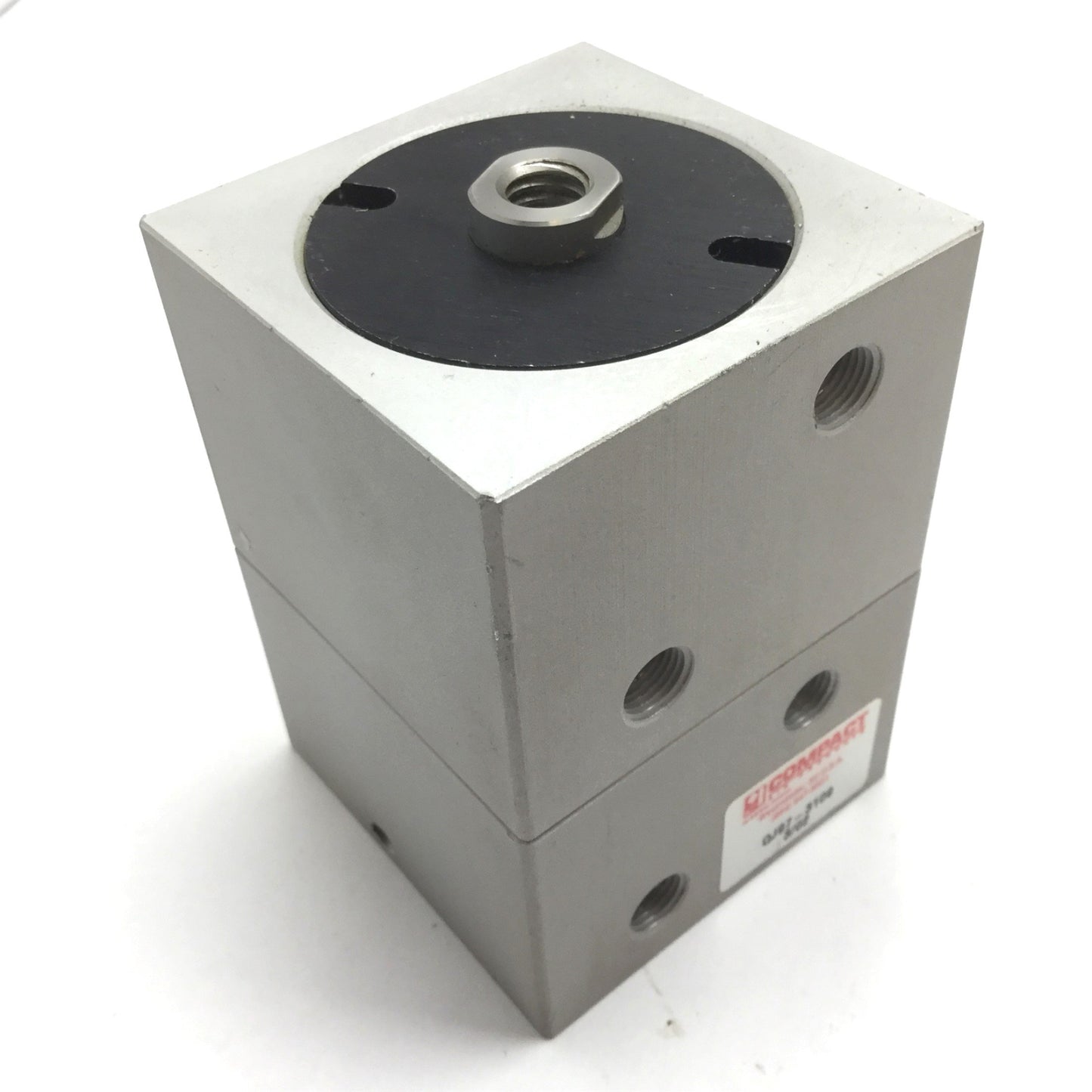 Used Compact QJ97-3109 Pneumatic Cylinder, Stroke: 0.45", Bore: 2", Ports: 1/8" NPT