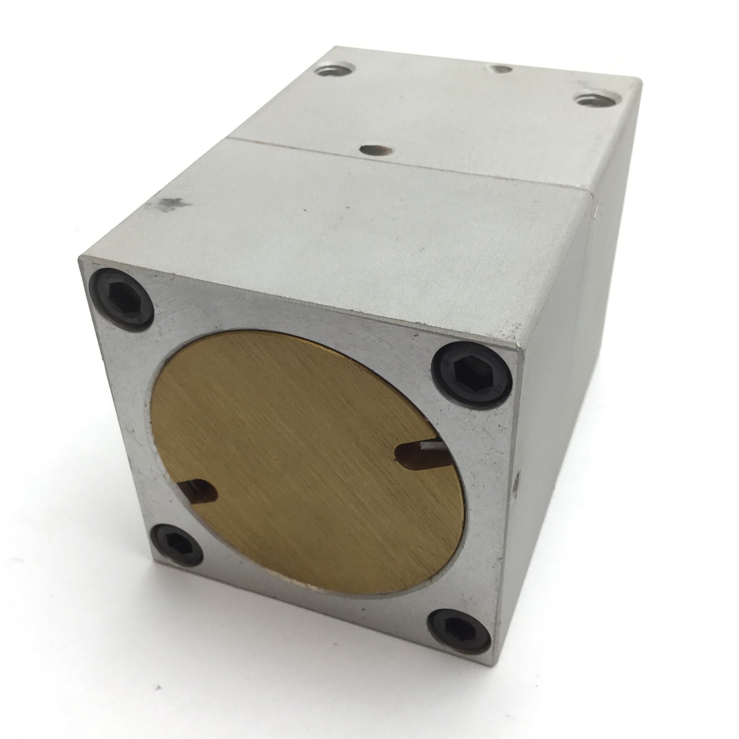 Used Compact QJ97-3109 Pneumatic Cylinder, Stroke: 0.45", Bore: 2", Ports: 1/8" NPT