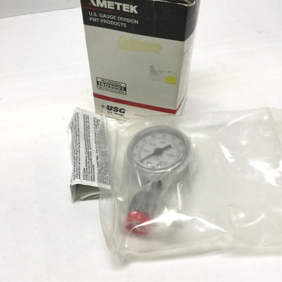 New Ametek P1535 Precision Pressure Gauge, 316 Stainless Steel 2", 0-3000psi, 1/4NPT