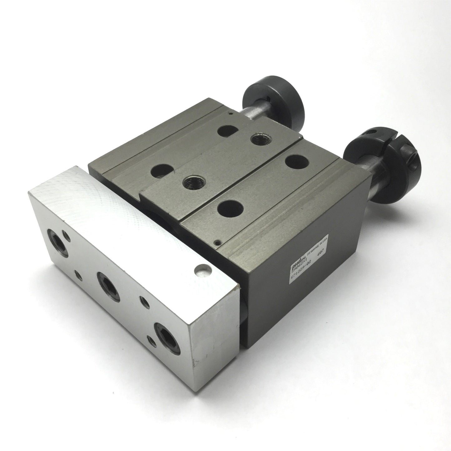 Used Phd SA062X1 Pneumatic Slide Cylinder, Bore: 1.25", Stroke: 1", Ports: 1/8" NPT