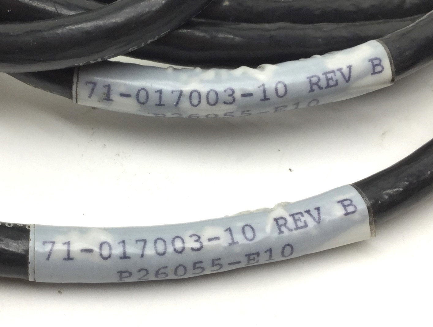 Used Lot of 2 Parker 71-017003-10 Rev B Servo Drive Cable, 15-Pin to Flying Leads