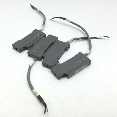 Used Lot of 4 Sunx GA-15 DC Amplifiers, 12-24VDC, For GH Proximity Sensors