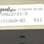 Used PHD SA022X11/2 Pneumatic Cylinder, Travel: 1-1/2", Ports: 10-32, Bore: 1/2"