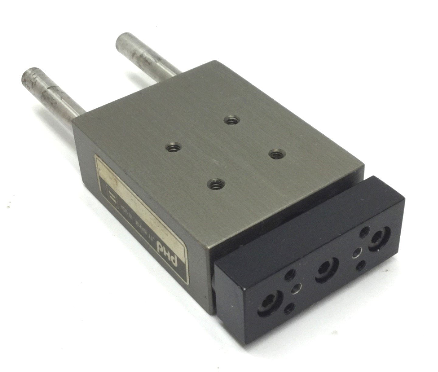 Used PHD SA022X1-J2 Pneumatic Cylinder, Travel: 1", Ports: 10-32, Bore: 3/8"