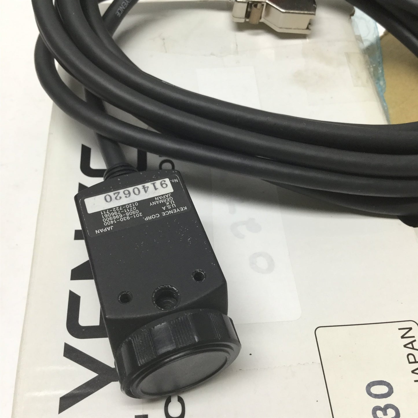 New – Open box Keyence CV-030 CCD Machine Vision Camera C-Mount 1/5" Color Digital Sensor