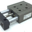 Used PHD SA032X1-J1-Q-R1 Pneumatic Guided Cylinder, Stroke: 1", Ports: 10-32