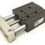 Used PHD SA033X1-J1-Q6-R1 Pneumatic Guided Cylinder, Stroke: 1", Ports: 10-32