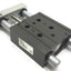 Used PHD SA033X1-J1-Q6-R1 Pneumatic Guided Cylinder, Stroke: 1", Ports: 10-32