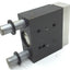 Used PHD SA033X1/2-J1-Q6-R1 Pneumatic Guided Cylinder, Stroke: 1", Ports: 10-32