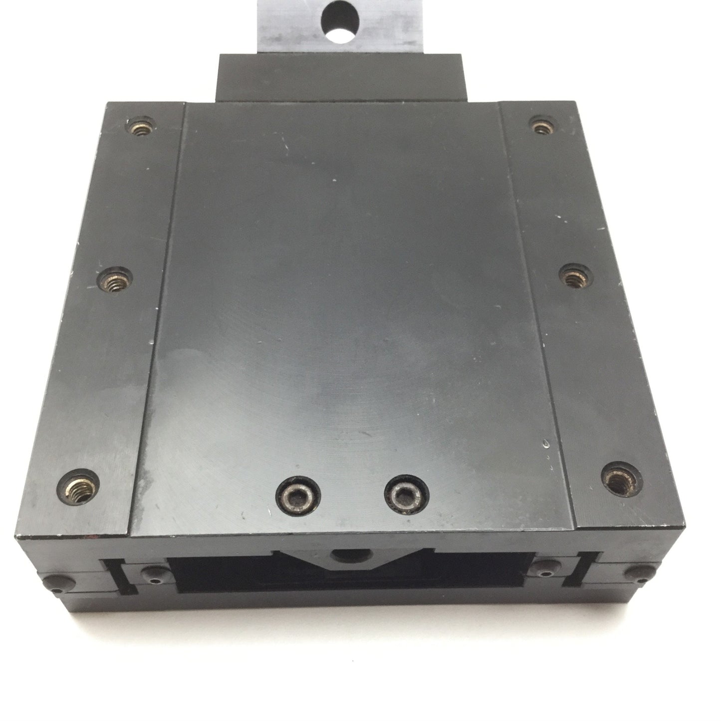 Used Parker 106004BTES Ball Bearing Linear Positioner Stage, Stage 6" x 6", Travel 4"