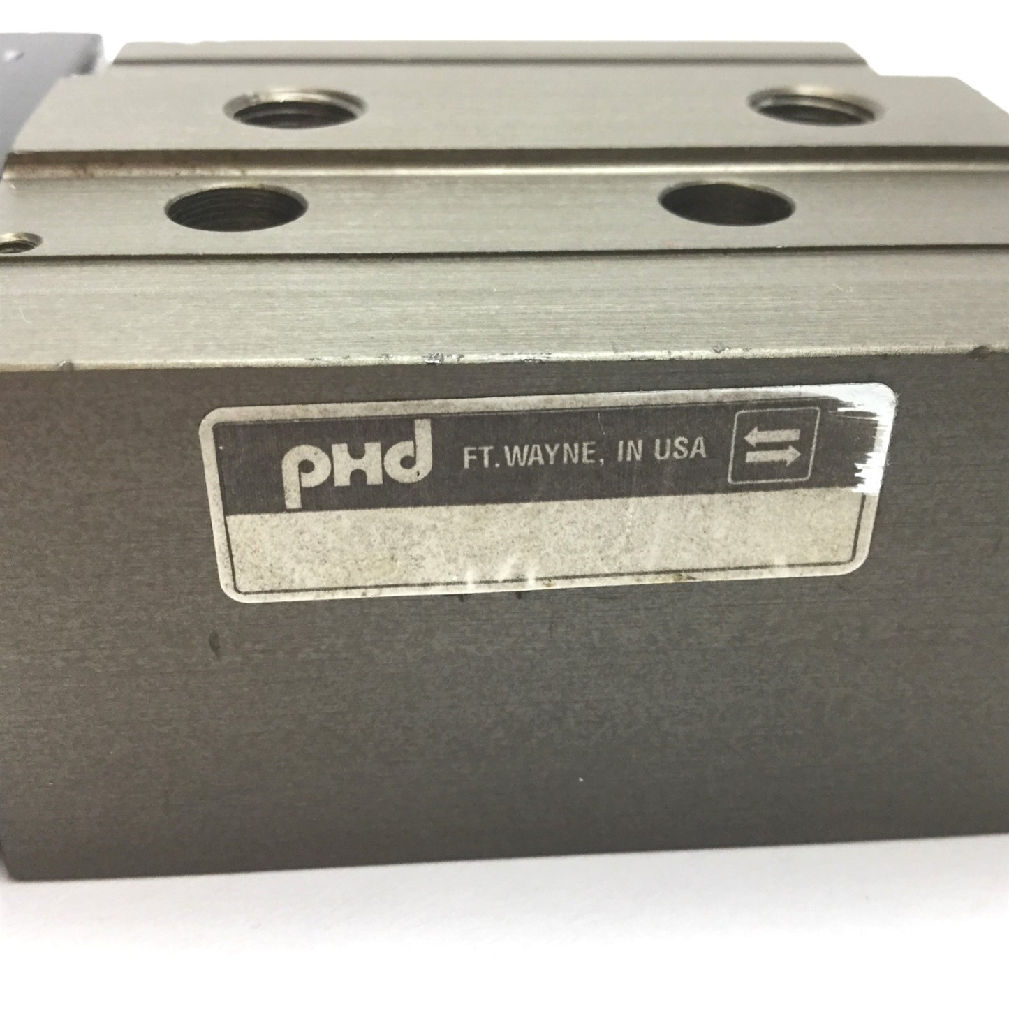 Used Phd SA042X1 Pneumatic Slide Cylinder, Stroke: 1", Bore: 0.75", Ports: 1/8" NPT