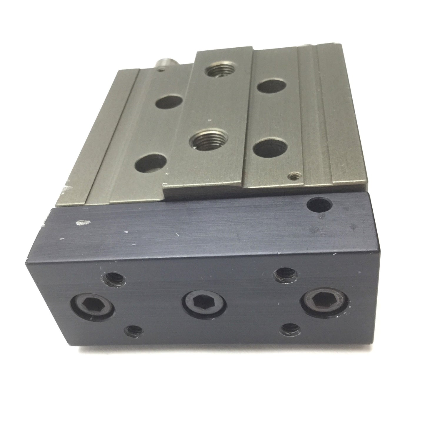 Used Phd SA042X1 Pneumatic Slide Cylinder, Stroke: 1", Bore: 0.75", Ports: 1/8" NPT