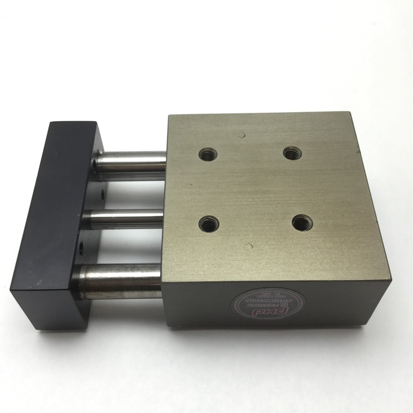 Used Phd SA042X1 Pneumatic Slide Cylinder, Stroke: 1", Bore: 0.75", Ports: 1/8" NPT