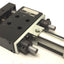 Used PHD TS031X1-A-J1-Q-R1 Pneumatic Slide Cylinder, 1" Stroke, Bore: 1/2" (12mm)