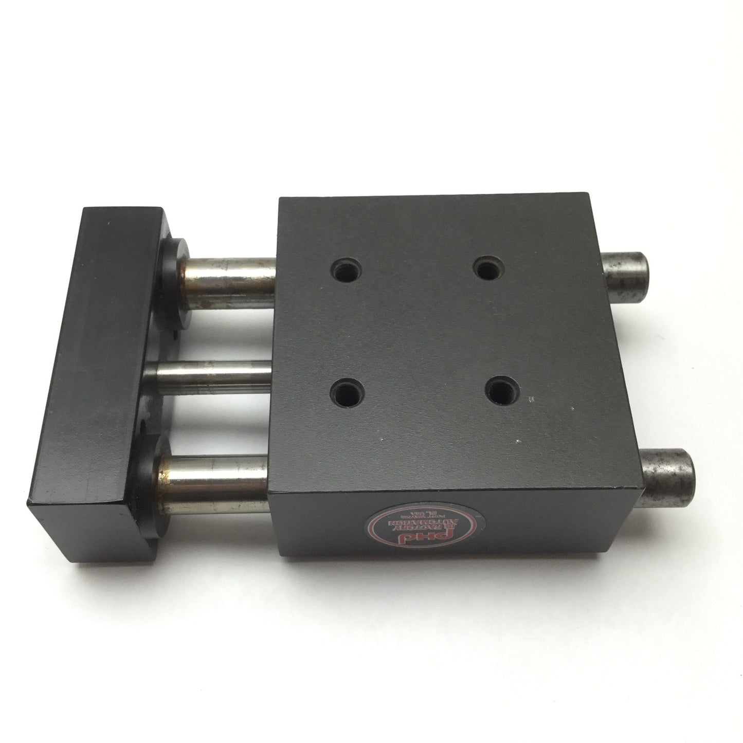 Used Phd SA042X1 Pneumatic Slide Cylinder, Bore: 0.75", Stroke: 1", Ports: 1/8" NPT