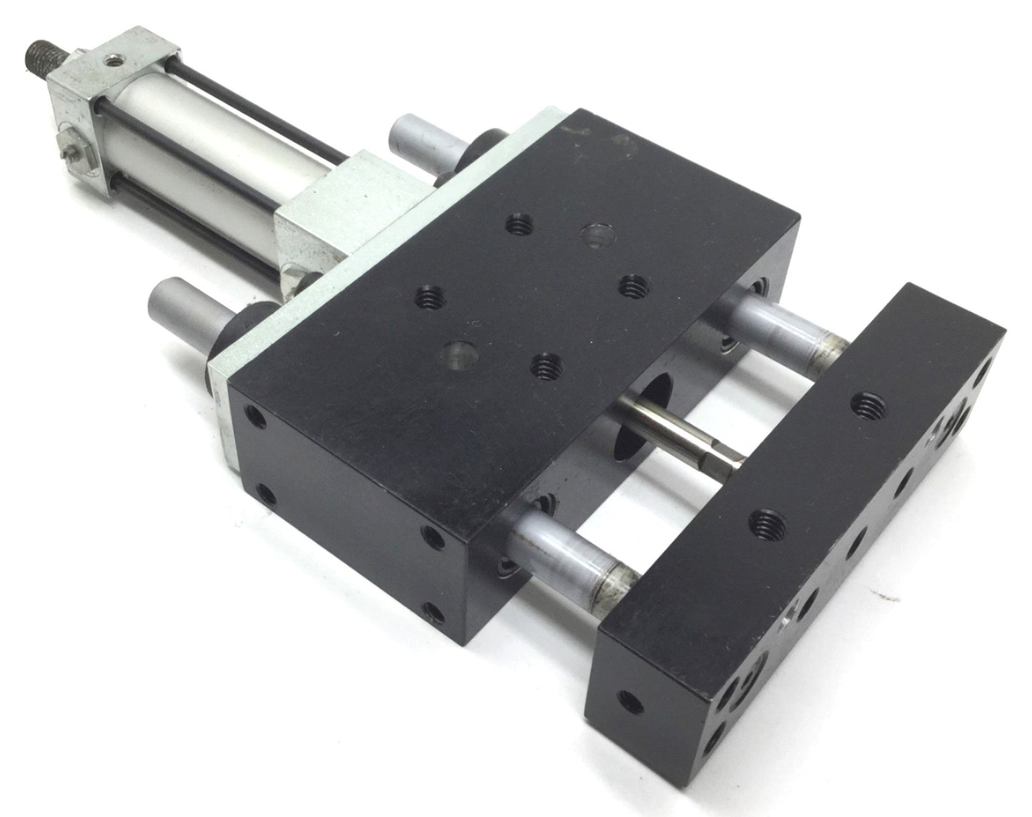 Used PHD TS031X1-A-J1-R1-Q Pneumatic Slide Cylinder, 1" Stroke, Bore: 1/2" (12mm)