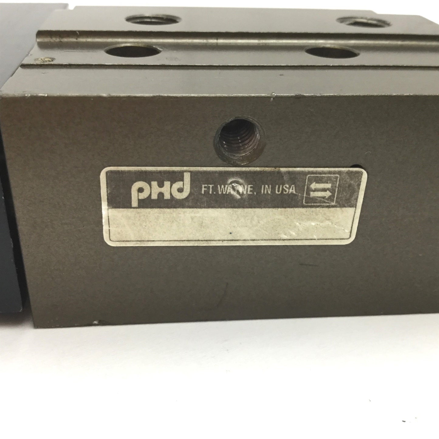 Used Phd SA042X1 Pneumatic Slide Cylinder, Bore 0.75", Stroke 1", Ports 1/8" NPT