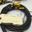 Used Lot of 41 Turck PKG 3Z-2/S90 Cables, 3-Pin Picofast M8 3 Wire, Varied Lengths