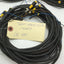 Used Lot of 41 Turck PKG 3Z-2/S90 Cables, 3-Pin Picofast M8 3 Wire, Varied Lengths
