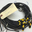 Used Lot of 41 Turck PKG 3Z-2/S90 Cables, 3-Pin Picofast M8 3 Wire, Varied Lengths