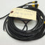 Used Lot of 41 Turck PKG 3Z-2/S90 Cables, 3-Pin Picofast M8 3 Wire, Varied Lengths