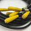 Used Lot of 41 Turck PKG 3Z-2/S90 Cables, 3-Pin Picofast M8 3 Wire, Varied Lengths
