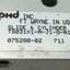 Used PHD TS031X1-A-J1-Q-R1 Pneumatic Slide Cylinder, 1" Stroke, Bore: 1/2" (12mm)