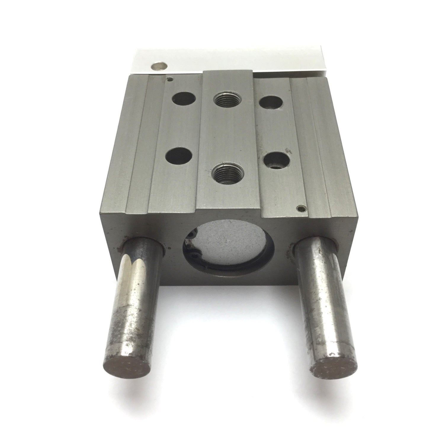 Used Phd SA043X1 Pneumatic Slide Cylinder, Stroke 1", Bore 0.75", Ports 1/8" NPT