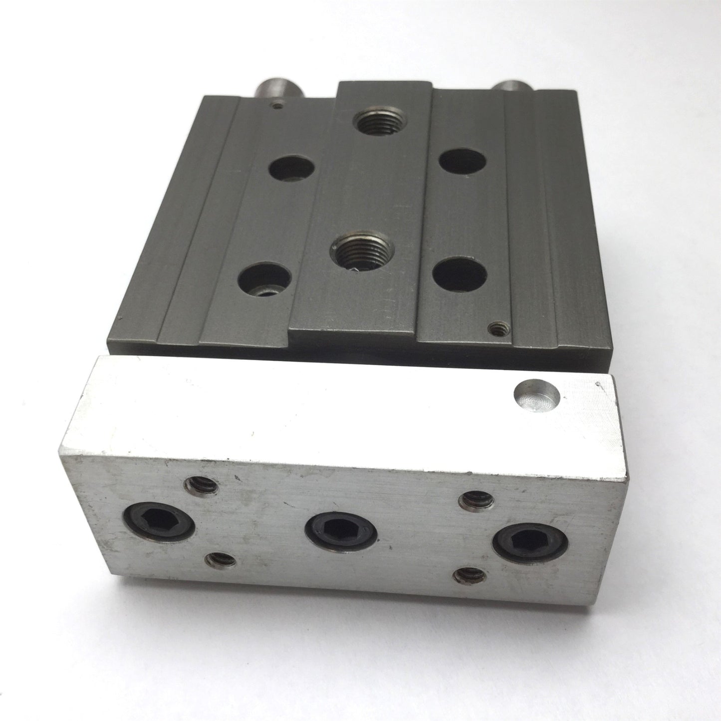 Used Phd SA043X1 Pneumatic Slide Cylinder, Bore 0.75", Stroke 1", Ports 1/8" NPT