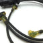 Used 4 Turck PKW 3Z-N7X2-2/S90 Cordset, Picofast Right, 3-Pin NPN LED, 3/4-20 UNEF-2A